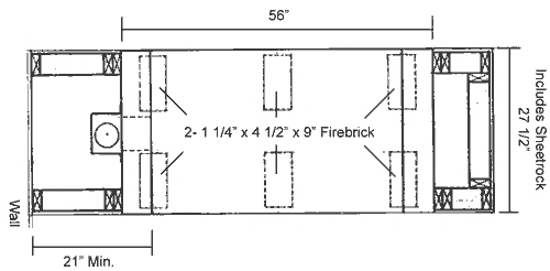 Contempo - Prefabricated masonry fireplaces